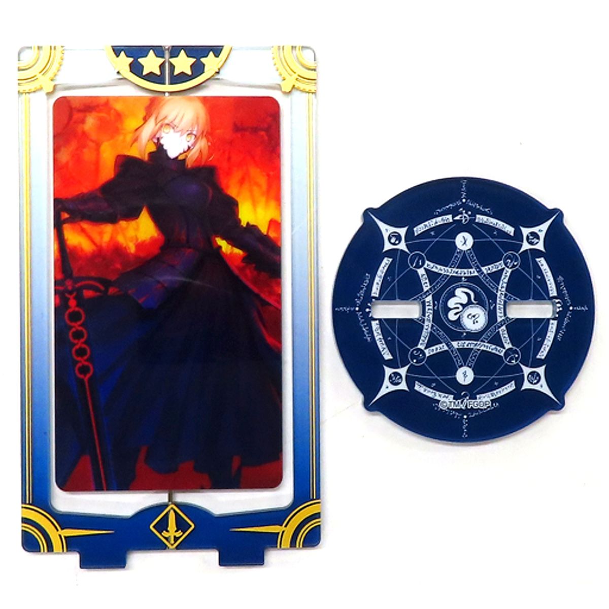 Saber, Altria Pendragon Alter Fate/Grand Order Rotating Acrylic Stand Vol.1 [USED]