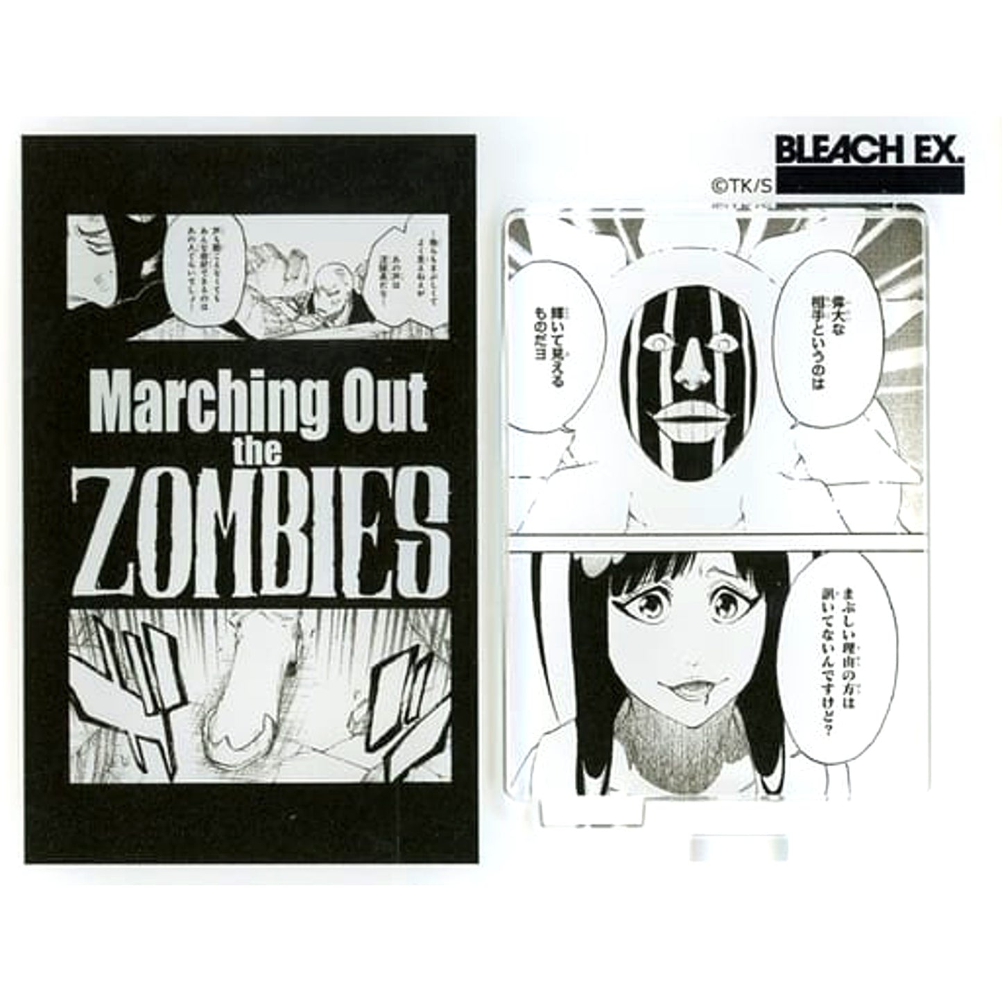 Mayuri Kurotsuchi and Giselle Gewelle BLEACH Original Acrylic Diorama Collection B BLEACH EX. 20th Anniversary Art Exhibition [USED]