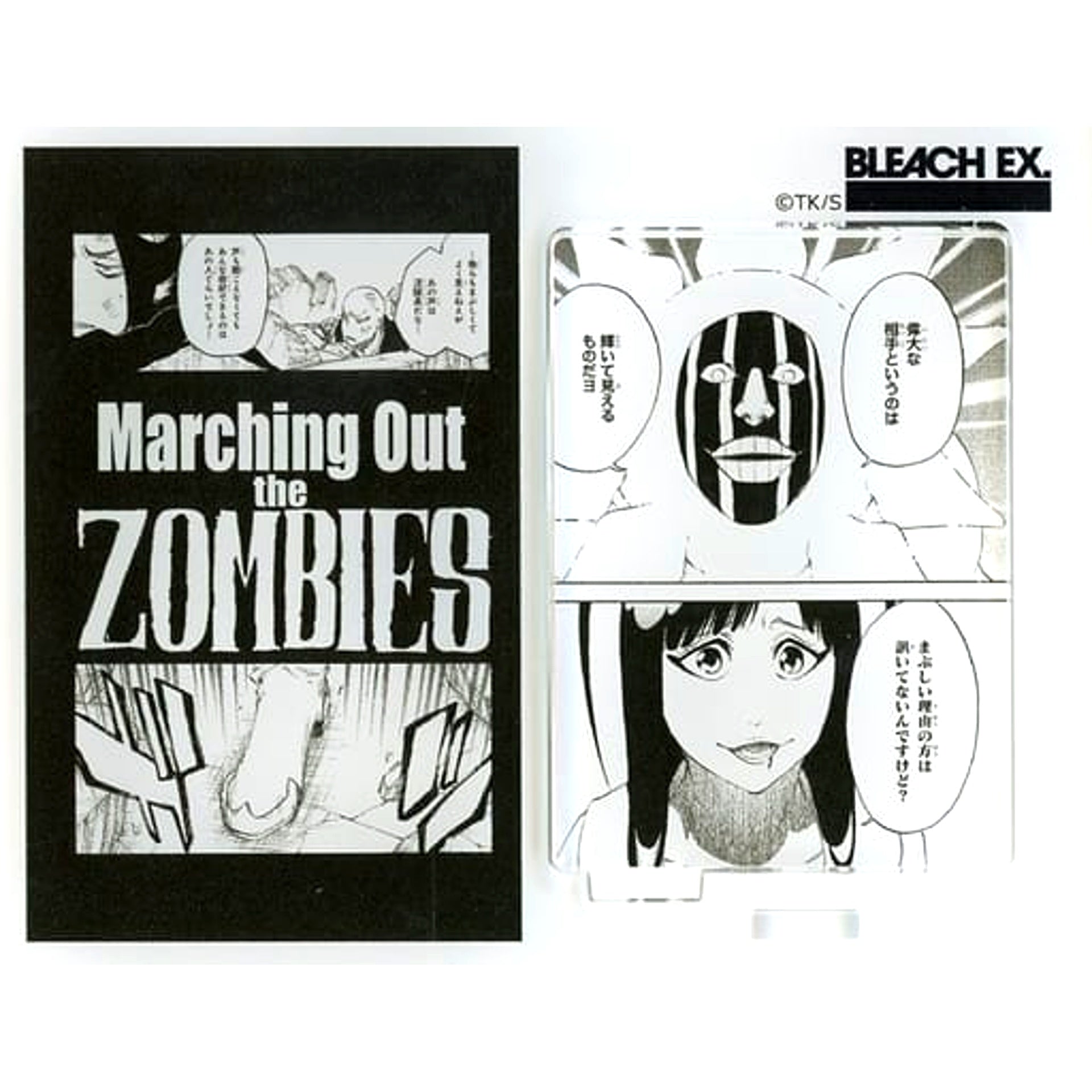 Mayuri Kurotsuchi and Giselle Gewelle BLEACH Original Acrylic Diorama Collection B BLEACH EX. 20th Anniversary Art Exhibition [USED]