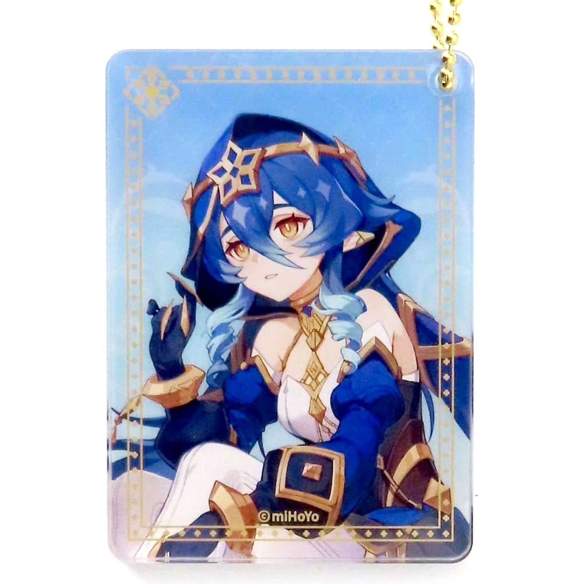 Genshin Layla Character Standing Illustration Series Acrylic Block Strap Acrylic Item [USED]