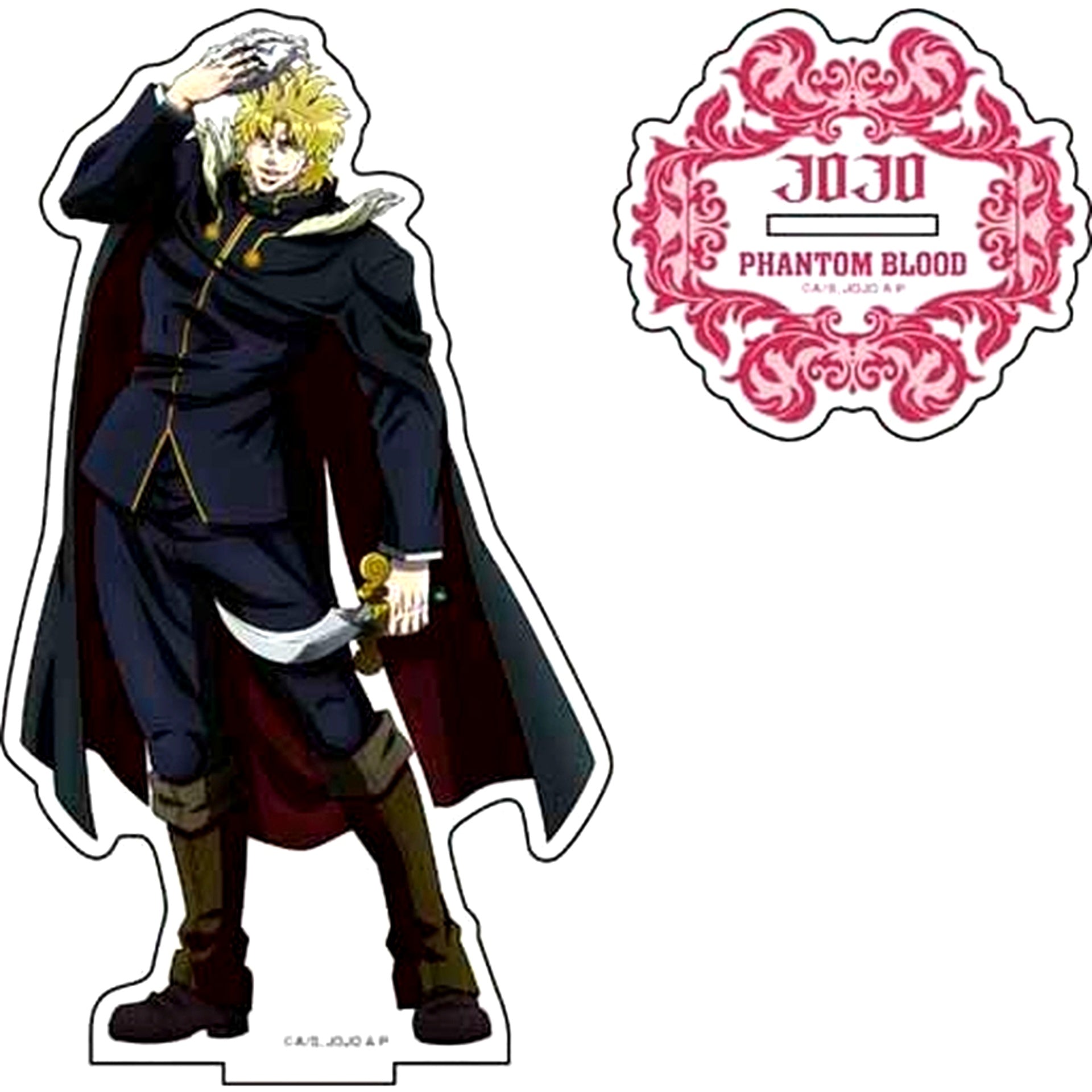 Dio Brando BIG Acrylic Stand JoJo's Bizarre Adventure The Animation [USED]