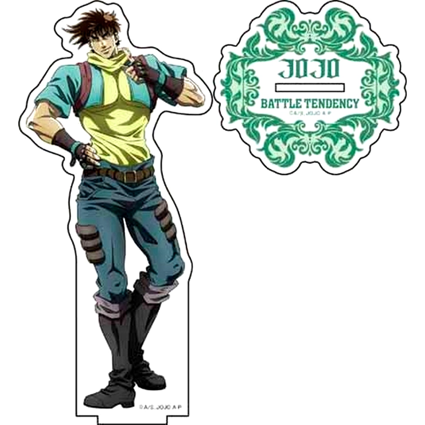 Joseph Joestar Big Acrylic Stand JoJo's Bizarre Adventure The Animation [USED]