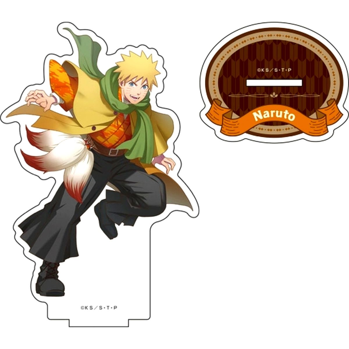 Naruto Uzumaki Naruto: Shippuden Big Acrylic Stand [USED]