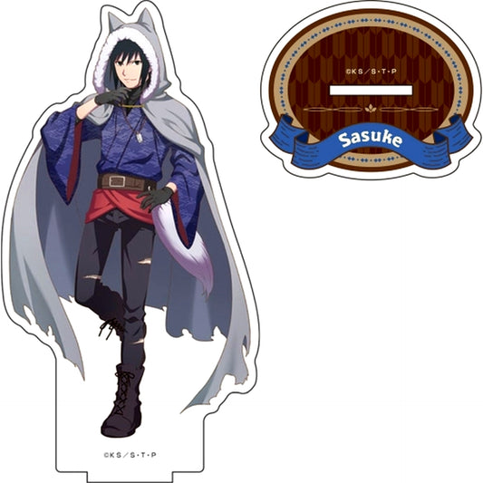 Sasuke Uchiha Big Acrylic Stand Naruto Shippuden [USED]