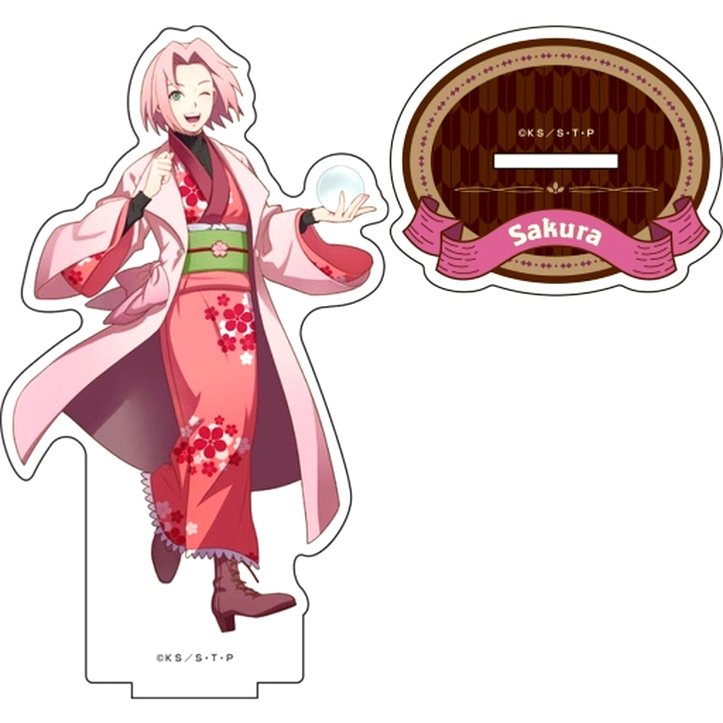 Sakura Haruno Big Acrylic Stand Naruto Shippuden [USED]