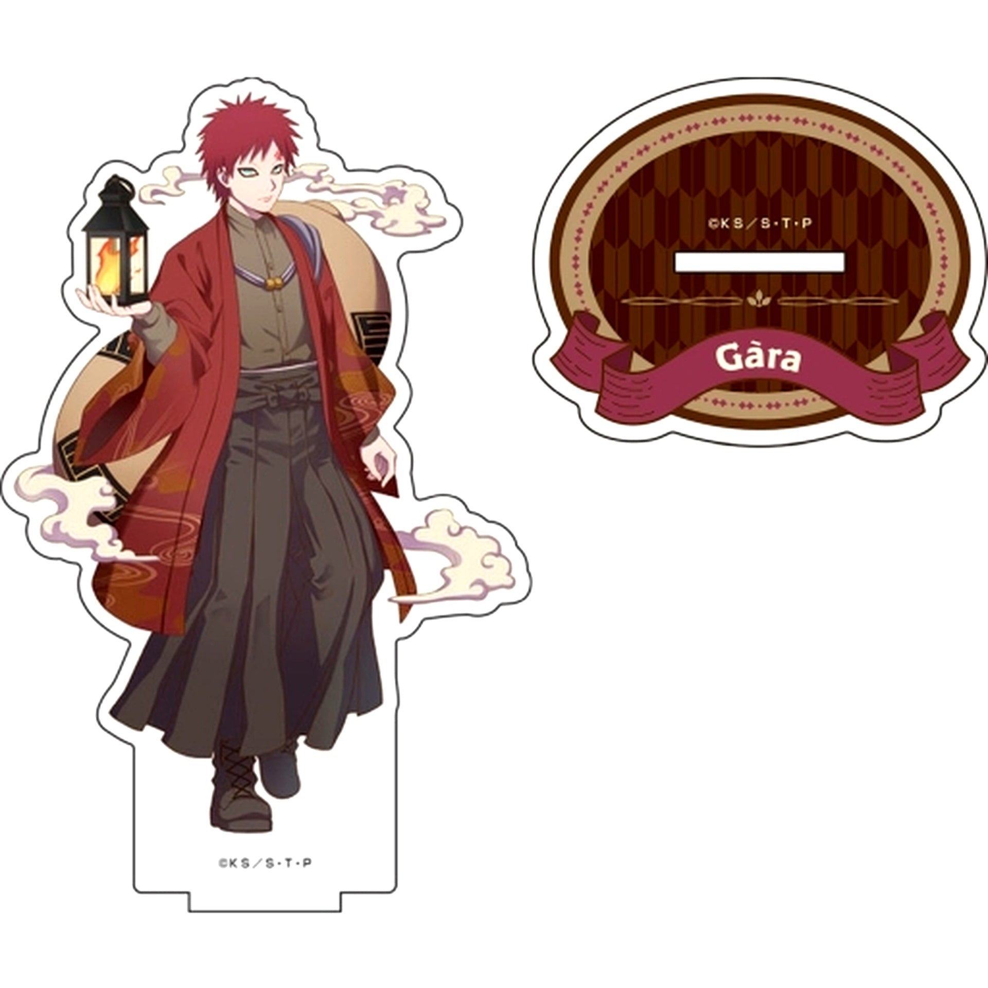 Gaara BIG Acrylic Stand Naruto Shippuden [USED]