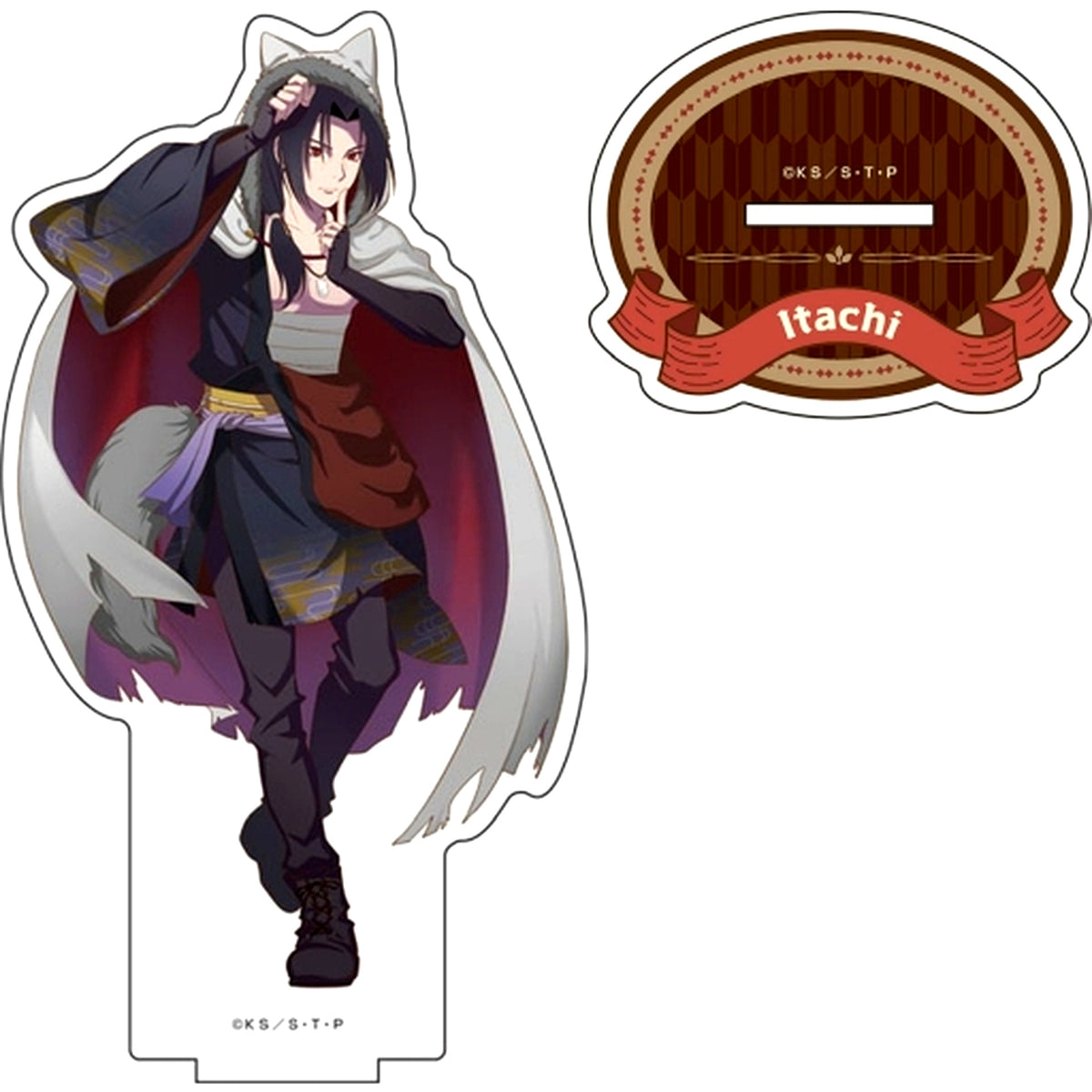 Itachi Uchiha Big Acrylic Stand Naruto: Shippuden [USED]