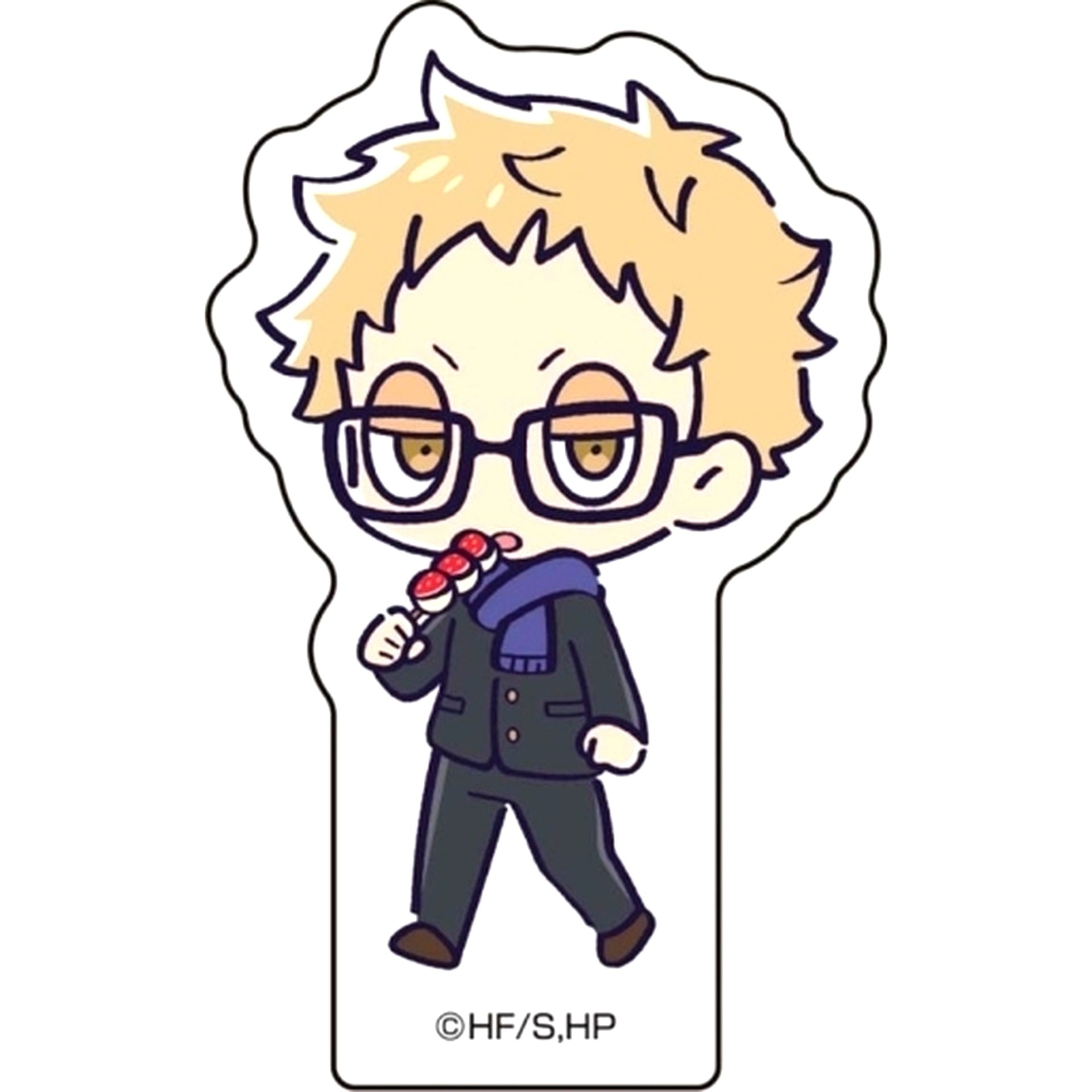 Kei Tsukishima Haikyu!! Mini Character Acrylic Block Collection [USED]