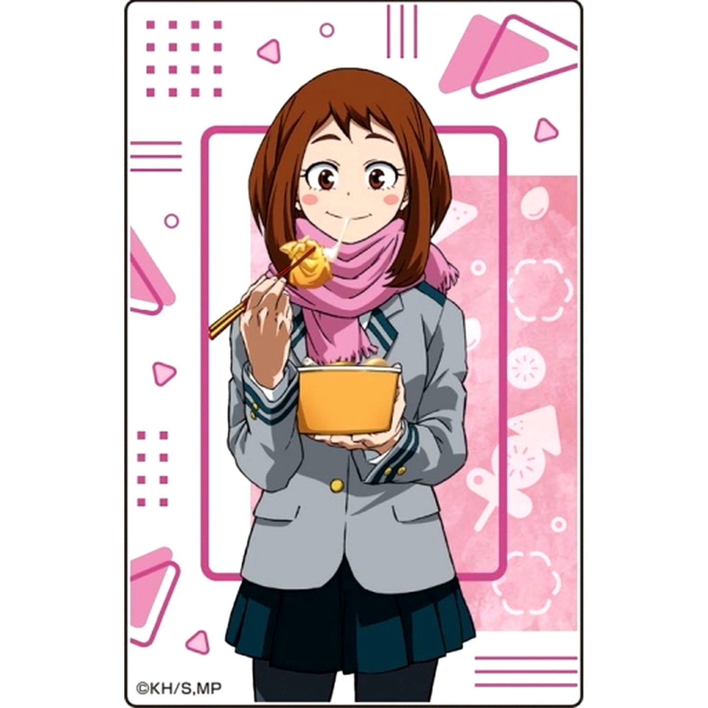Ochaco Uraraka My Hero Academia Acrylic Block Collection Oden Version [USED]