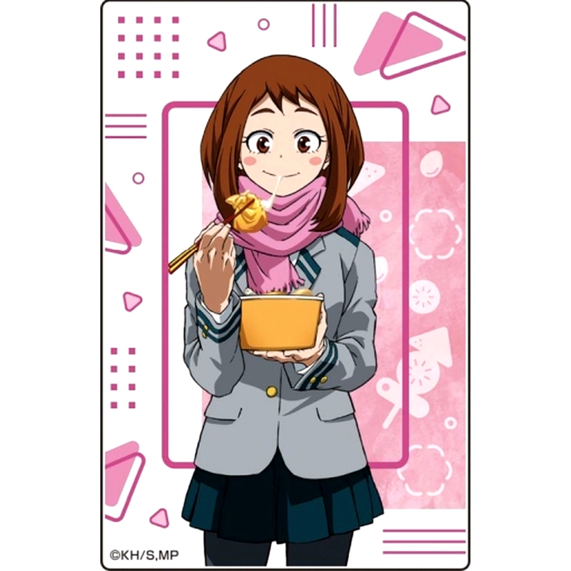 Ochaco Uraraka My Hero Academia Acrylic Block Collection Oden Version [USED]