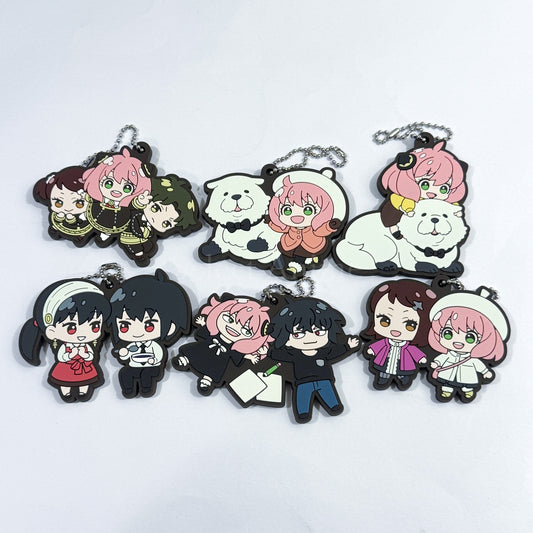 SPY x FAMILY Anya Forger & Others Buddycolle Rubber Mascot Vol.2 All 6 Types Set Mascot [USED]