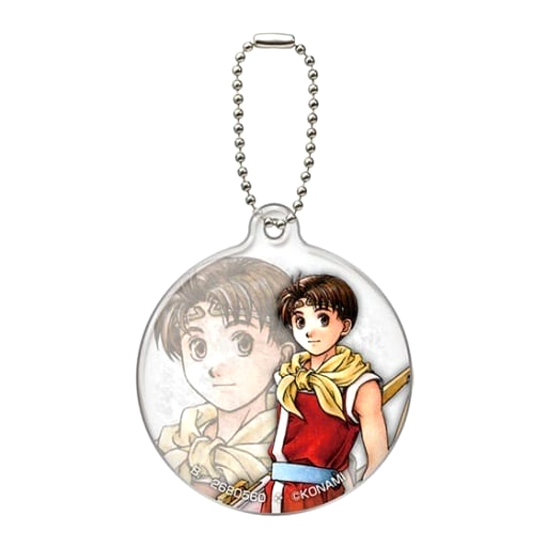 Suikoden II Protagonist II Acrylic Charms 25th Selection Charm [USED]