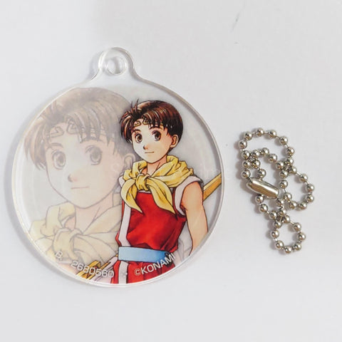 Suikoden II Protagonist II Acrylic Charms 25th Selection Charm [USED] — photo 1