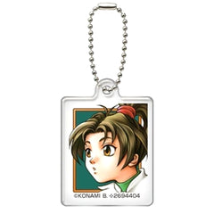 Suikoden II Megu Gashapon Acrylic Charms Vol.4 Star 84 Star 111 Gashapon Online Exclusive Charm [USED]