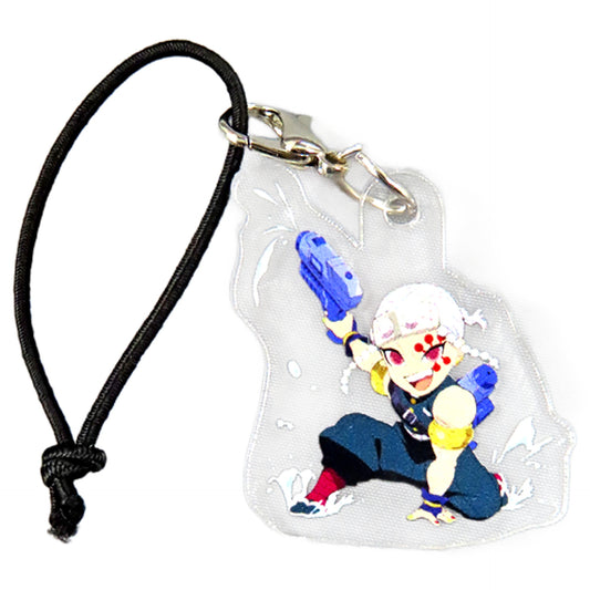 Tengen Uzui Demon Slayer: Kimetsu no Yaiba Mini Acrylic Charms Toei Uzumasa Eigamura Kyoto no Oshigoto 4: Summer Special Water Training Limited Konpeito Bundled Items Charm [USED]