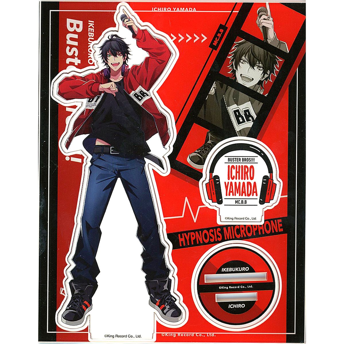 Ichiro Yamada Hypnosis Mic: Division Rap Battle Acrylic Stand Guide Book Plus [USED]