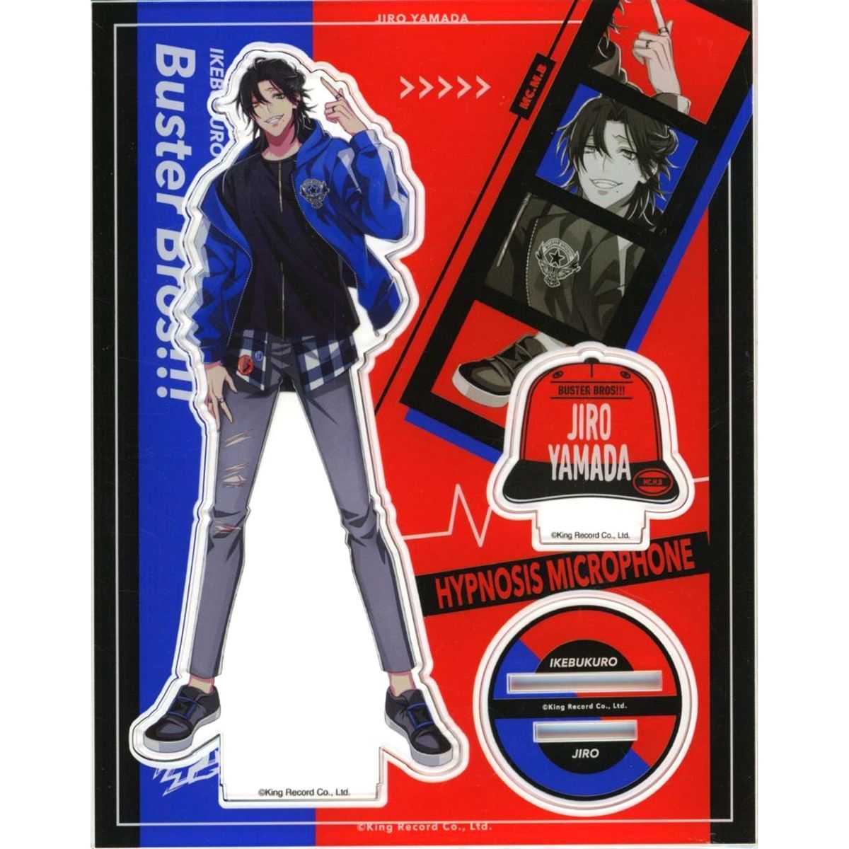 Jiro Yamada Hypnosis Mic: Division Rap Battle Acrylic Stand Guide Book + [USED]