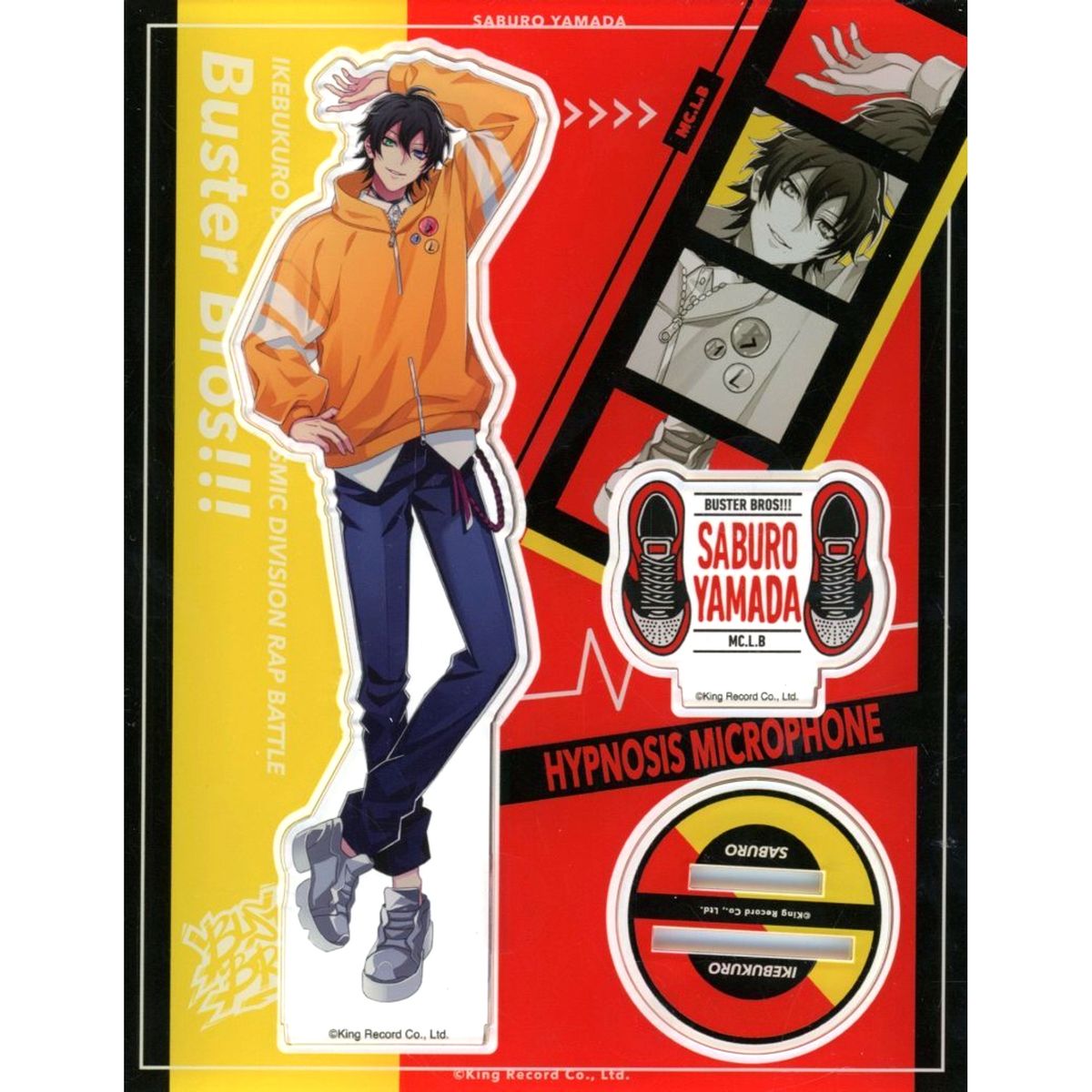 Saburo Yamada Hypnosis Mic: Division Rap Battle Acrylic Stand Guide Book Plus [USED]