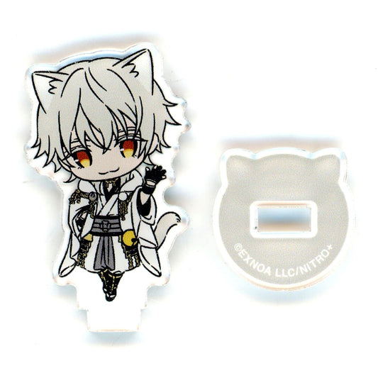 Tsurumaru Kuninaga Touken Ranbu ONLINE Touneko Danshi POP UP STORE Touken Neko Danshi Mini Acrylic Character Stand Collection Vol. 6 [USED]