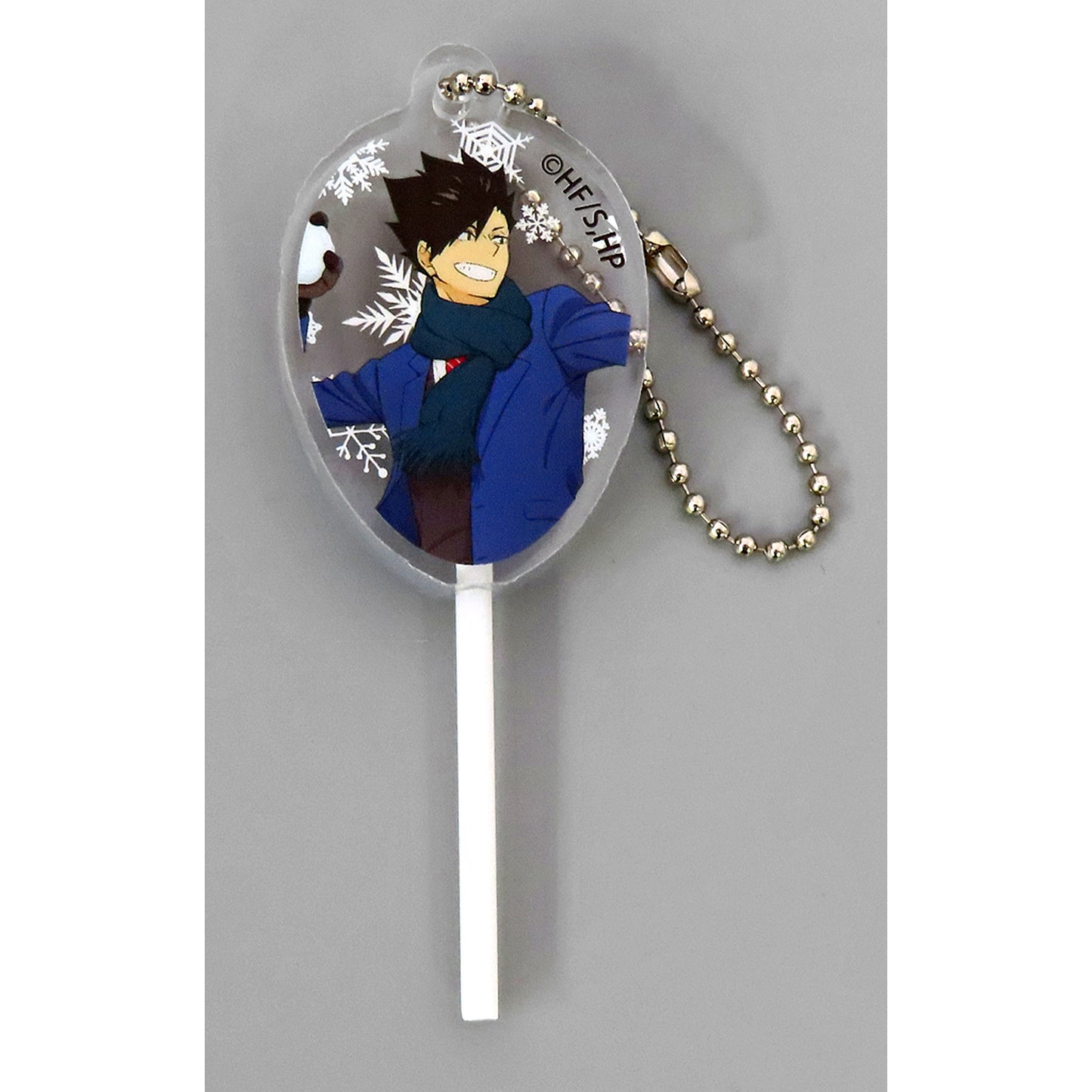 Tetsuro Kuroo Haikyu!! Stick Acrylic Candy Keychain Snow Play Ver. [USED]