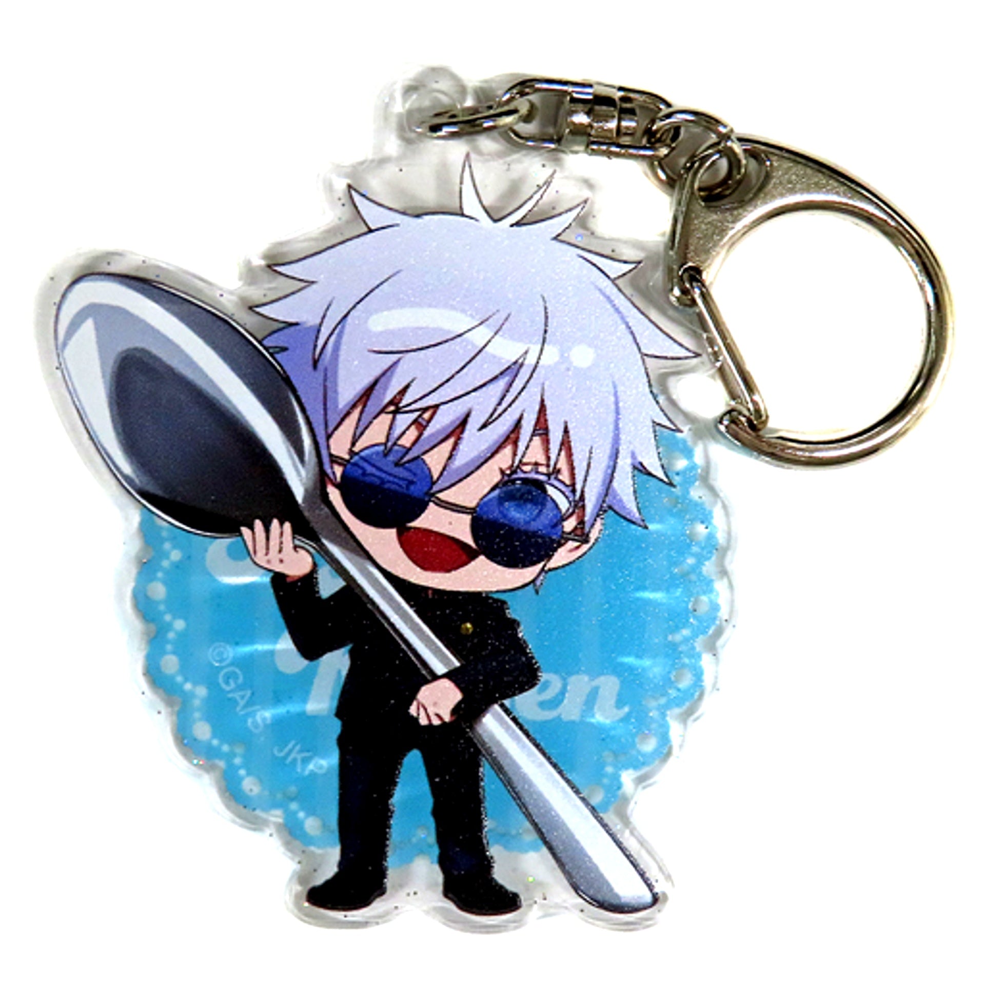 Satoru Gojo Jujutsu Kaisen Hidden Inventory KiraKira Acrylic Keychain Collection Cutlery Ver. [USED]
