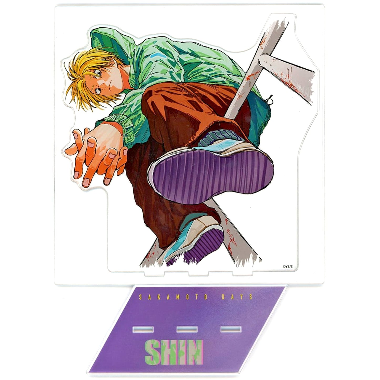 Sakamoto Days Shin Asakura Acrylic MEGA Figure Made-to-Order Limited Acrylic Item [USED]