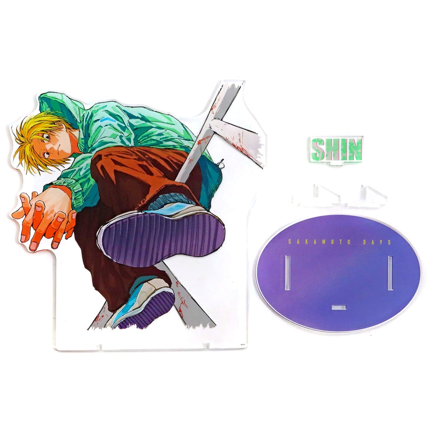 Sakamoto Days Shin Asakura Acrylic GIGA Figure Made-to-Order Limited Acrylic Item [USED]