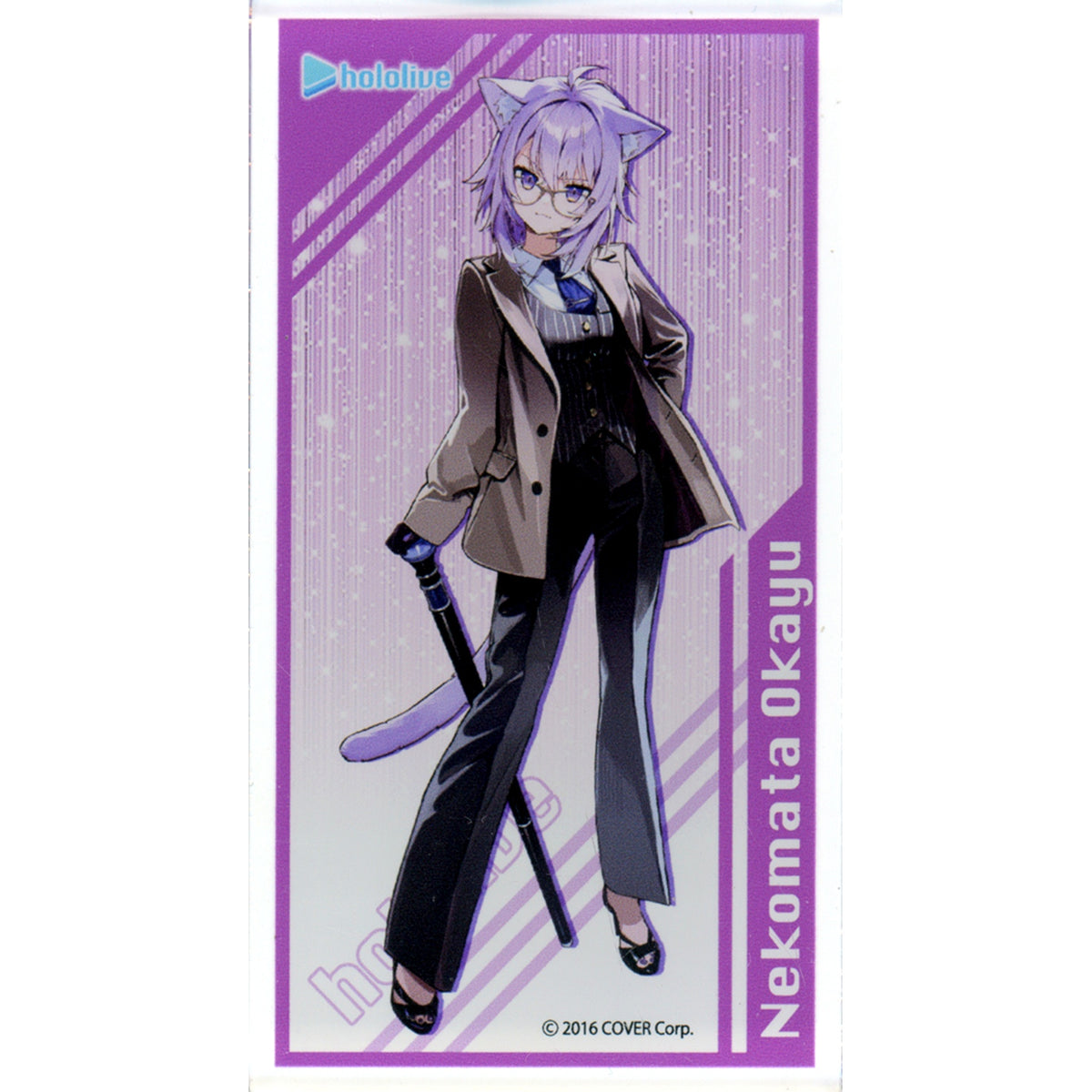 Nekomata Okayu Acrylic Block Virtual YouTuber Holo Live MOLLY ONLINE Vol 14 [USED]