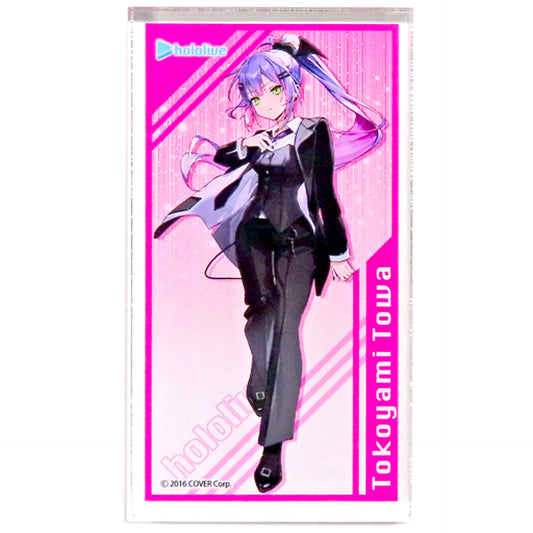 Tokoyami Towa Acrylic Block Virtual YouTuber Holo Live MOLLY ONLINE Vol 14 [USED]