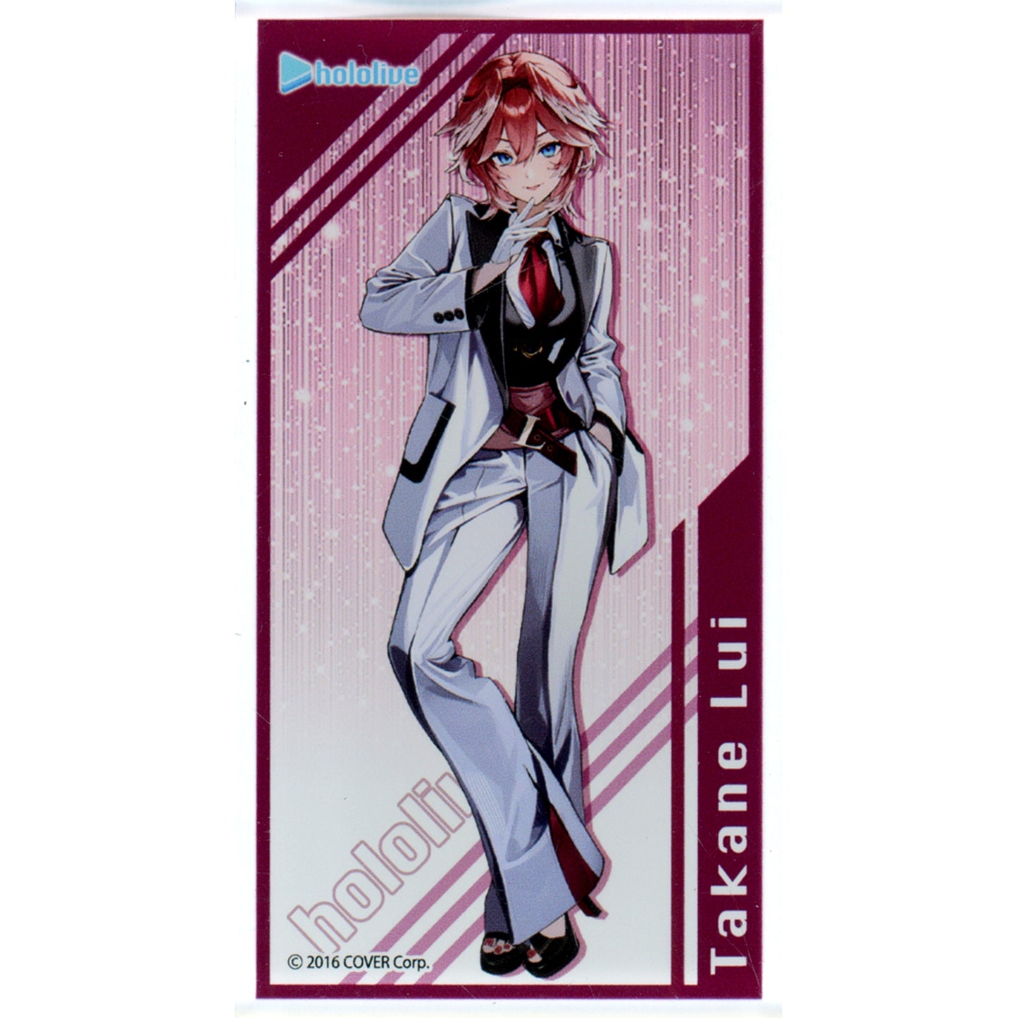 Takane Lui Acrylic Block VTuber hololive x MOLLY.ONLINE 14th [USED]