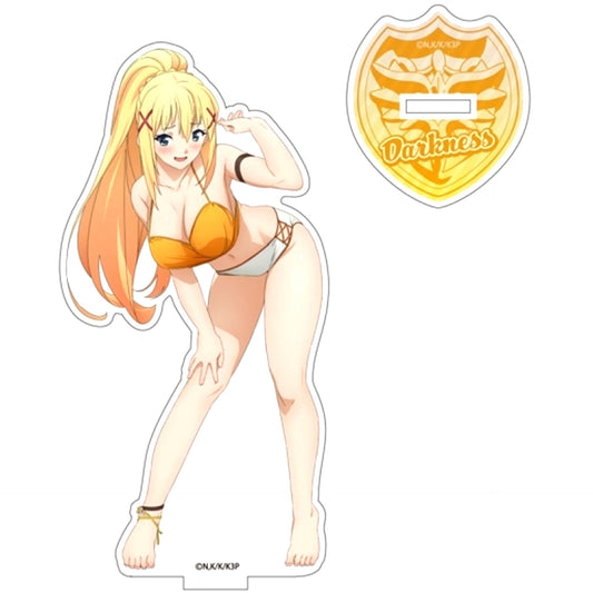 Darkness Swimsuit Ver. Illustration KonoSuba 3 Acrylic Stand [USED]