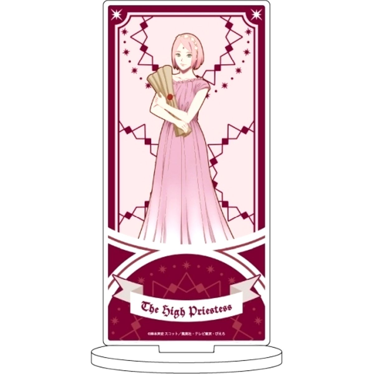 Sakura Haruno No. 04 Boruto: Naruto Next Generations Tarot Ver. Illustration Acrylic Figure [USED]