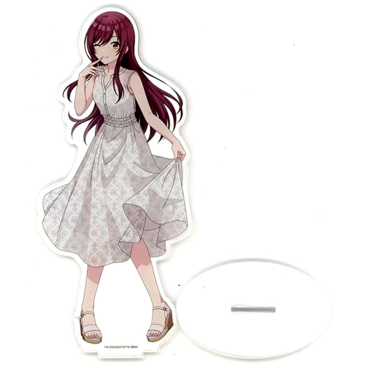 Amana Osaki THE IDOLM@STER Shiny Colors Character Acrylic Figure 02 Casual Clothes Ver. Drawn Illustration [USED]