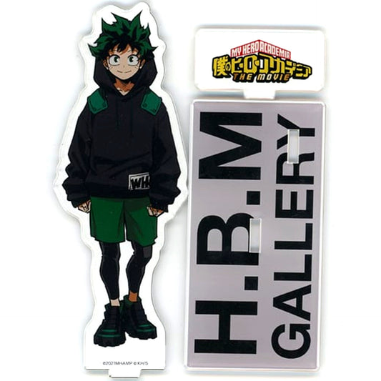 Izuku Midoriya My Hero Academia The Movie World Heroes Mission x ZOZOTOWN x H.B.M.GALLERY Acrylic Stand Single Item [USED]