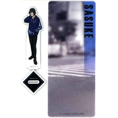 Sasuke Uchiha Naruto Shippuden Acrylic Stand with Background [USED]