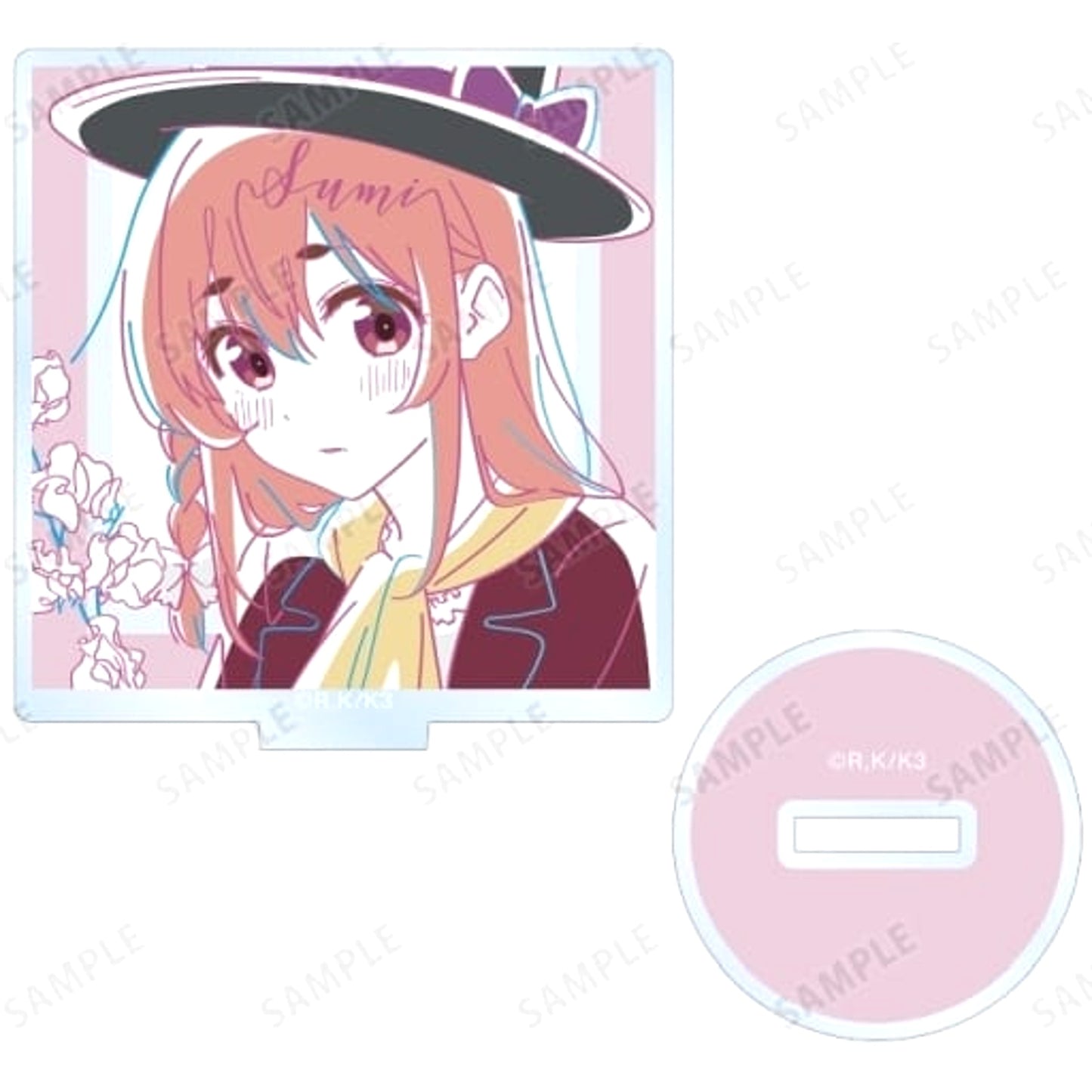 Rent-A-Girlfriend Sumi Sakurasawa Trading lette-graph Acrylic Stand Type A Acrylic Stands [USED]