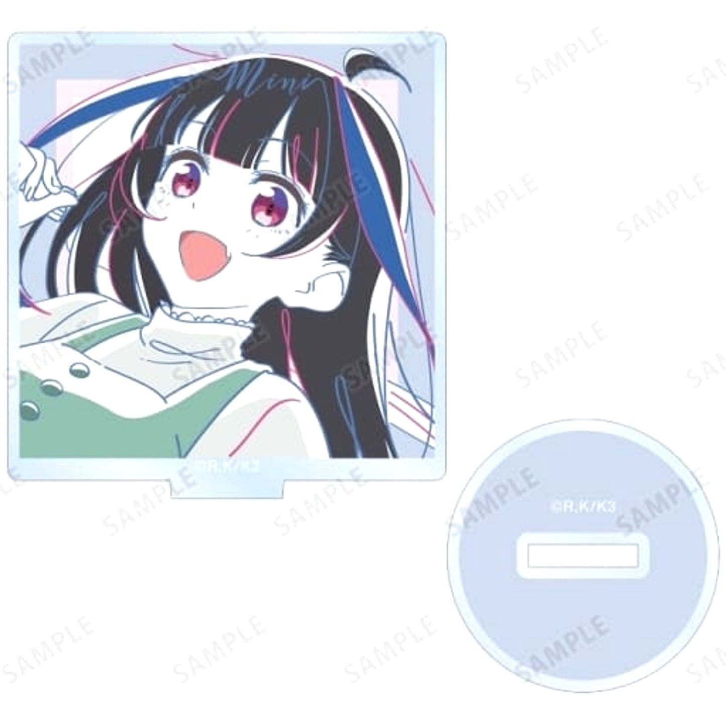 Rent-A-Girlfriend Mini Yaemori Trading lette-graph Acrylic Stand Type A Acrylic Stands [USED]