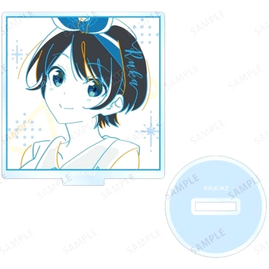 Rent-A-Girlfriend Ruka Sarashina Trading lette-graph Acrylic Stand Type B Acrylic Stands [USED]