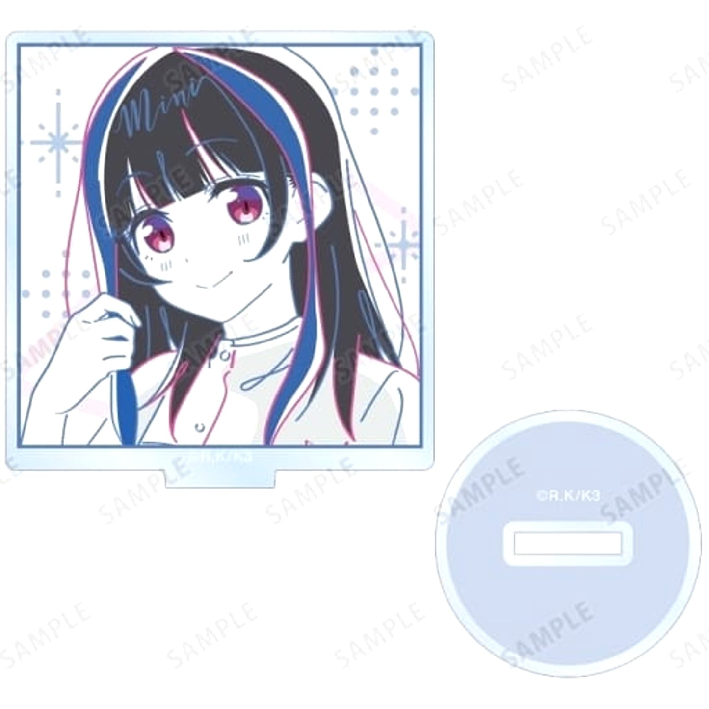 Rent-A-Girlfriend Mini Yaemori Trading lette-graph Acrylic Stand Type B Acrylic Stands [USED]