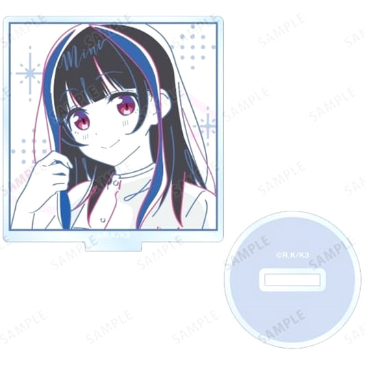 Rent-A-Girlfriend Mini Yaemori Trading lette-graph Acrylic Stand Type B Acrylic Stands [USED]