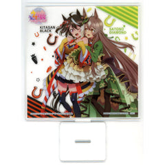 Uma Musume: Pretty Derby Season 3 Kitasan Black Satono Diamond Ichiban Kuji Square Acrylic Stand Prize F Acrylic Stands [USED]