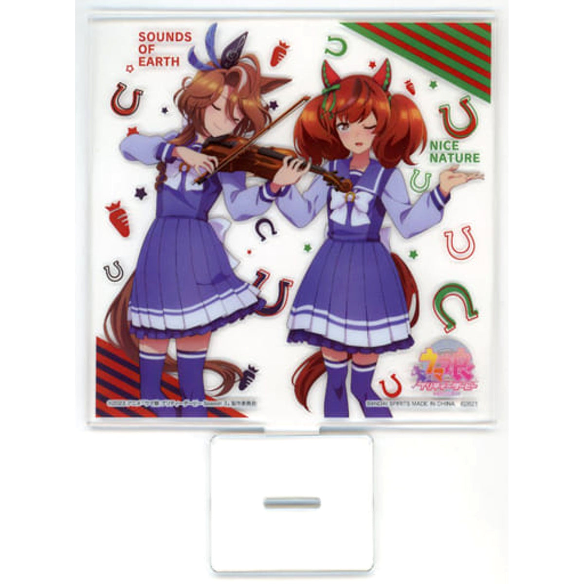 Uma Musume: Pretty Derby Season 3 Sounds of Earth Nice Nature Ichiban Kuji Square Acrylic Stand Prize F Acrylic Stands [USED]