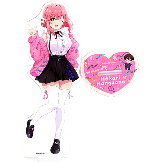 Hakari Hanazono Acrylic Stand WEB Kuji The 100 Girlfriends Who Really, Really, Really, Really, Really Love You Welcome to Rentarou Family C Prize [USED]