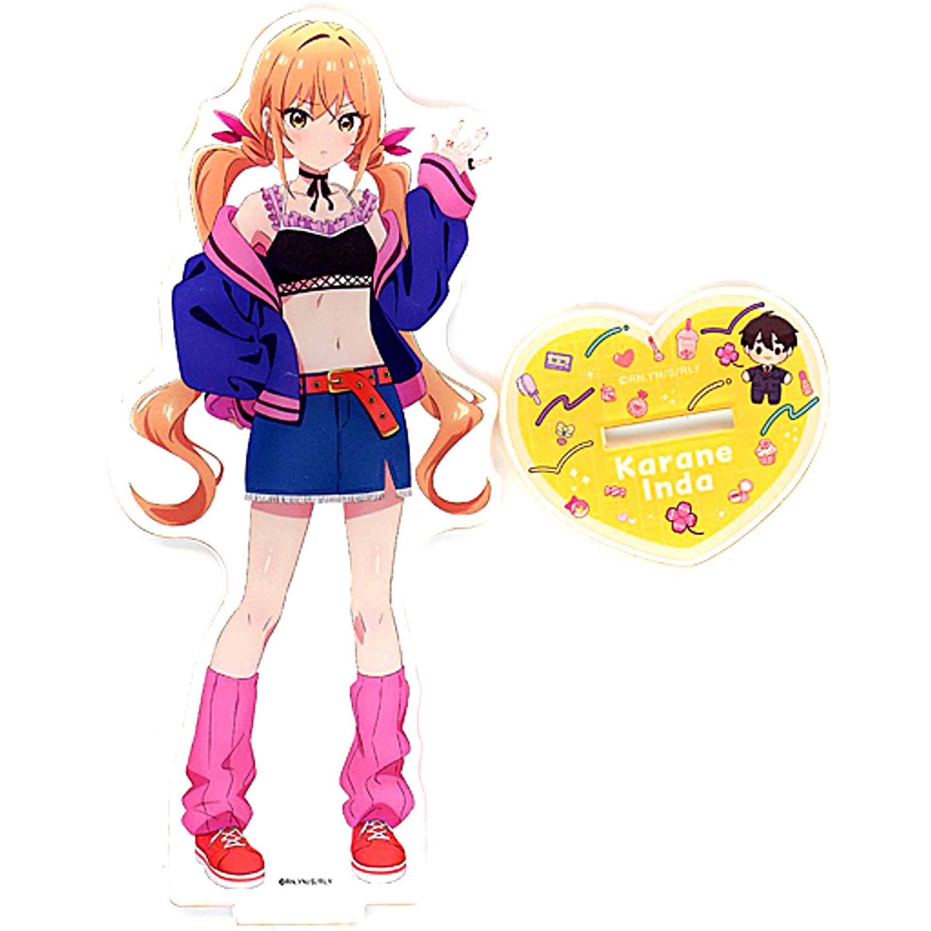 Karane Inda C Prize Acrylic Stand WEB Kuji The 100 Girlfriends Who Really, Really, Really, Really, Really Love You Welcome to Rentaro Family [USED]