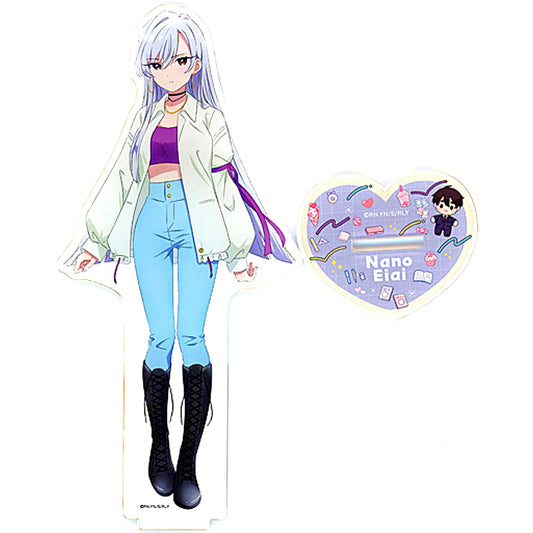 Nano Eiai Acrylic Stand WEB Kuji The 100 Girlfriends Who Really, Really, Really, Really, Really Love You Welcome to Rentarou Family C Prize [USED]