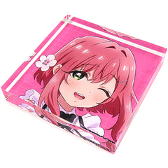 The 100 Girlfriends Who Really, Really, Really, Really, Really Love You Hakari Hanazono Acrylic Block Collection WEB Kuji Welcome to Rentarou Family Prize E Acrylic Stands [USED]