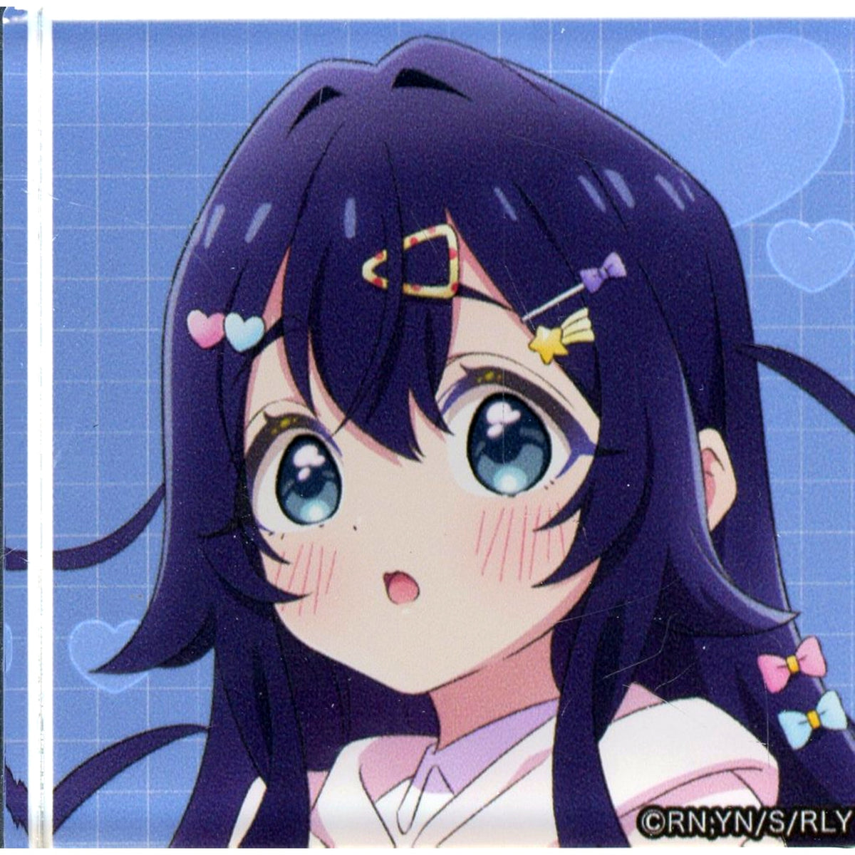 Shizuka Yoshimoto Acrylic Block Collection Webkuji The 100 Girlfriends Who Really, Really, Really, Really, Really Love You Welcome to Rentarou Family E Prize [USED]