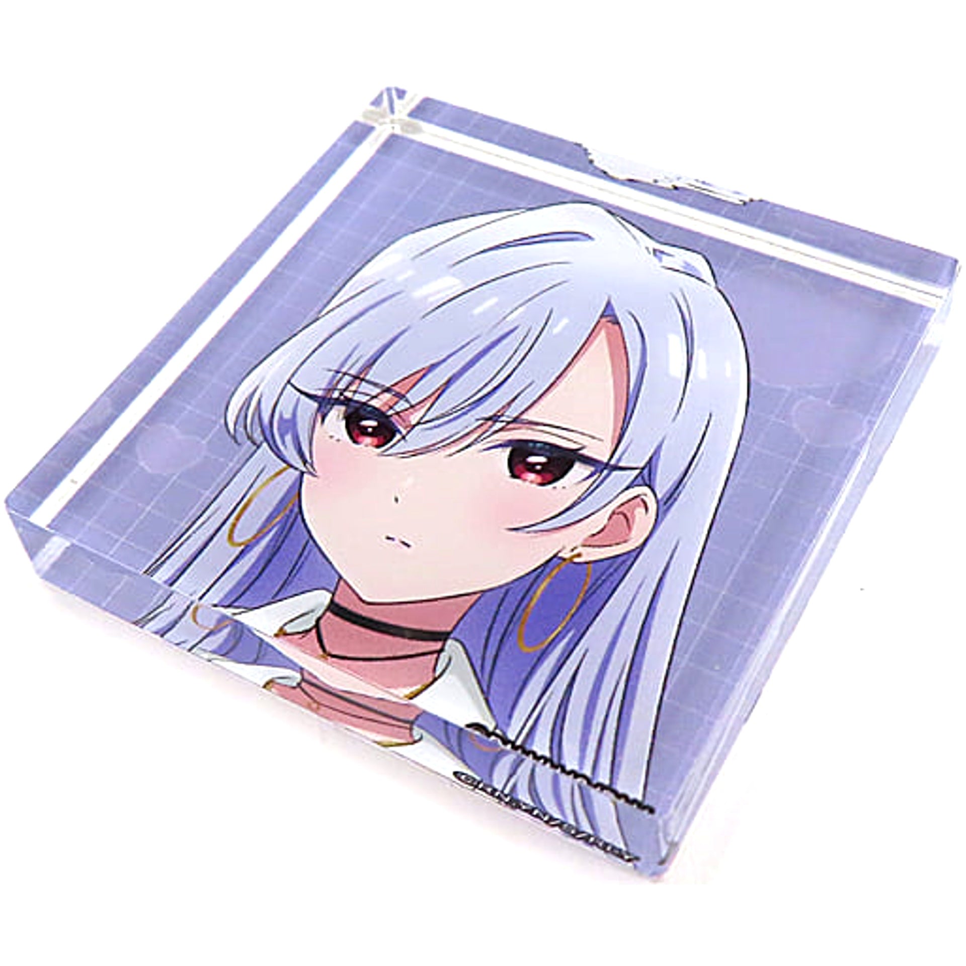 The 100 Girlfriends Who Really, Really, Really, Really, REALLY Love You Nano Eiai Acrylic Block Collection WEB Kuji "Welcome to Koitaro Family" Prize E Acrylic Stands [USED]