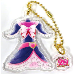 Pretty Cure Cure Black Ichiban Kuji 20th Anniversary! Costume Acrylic Charm Prize E [USED]