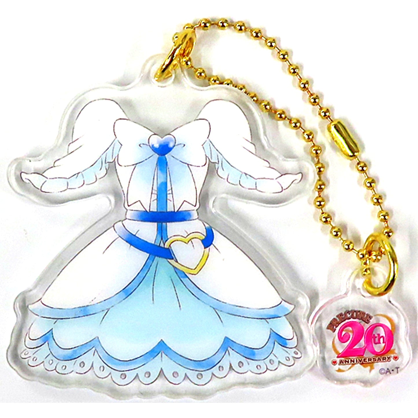 Cure White Costume Acrylic Charm Ichiban Kuji Precure 20th Anniversary! Prize E [USED]